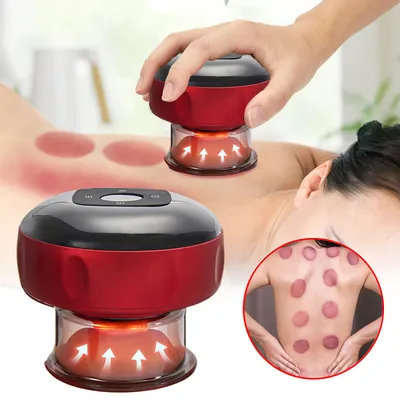 Rechargeable Electric Vacuum Cupping Massage Body Cups Anti Cellulite Therapy Massager for Body Electric Guasha
