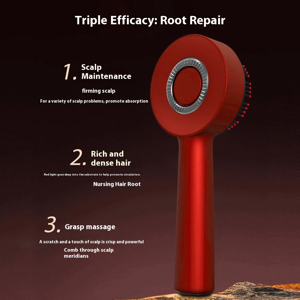 Rechargeable Electric Vibration Massage Comb Red Light Therapy Hair Growth Massage Scalp Brush Anti Hair Loss Liquid Rechargeable Electric Vibration Massage Comb Red Light Therapy Hair Growth Massage Scalp Brush Anti Hair Loss Liquid