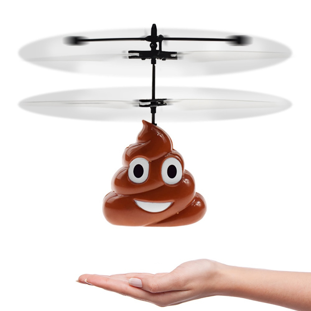 Rechargeable Flying Poop Toy