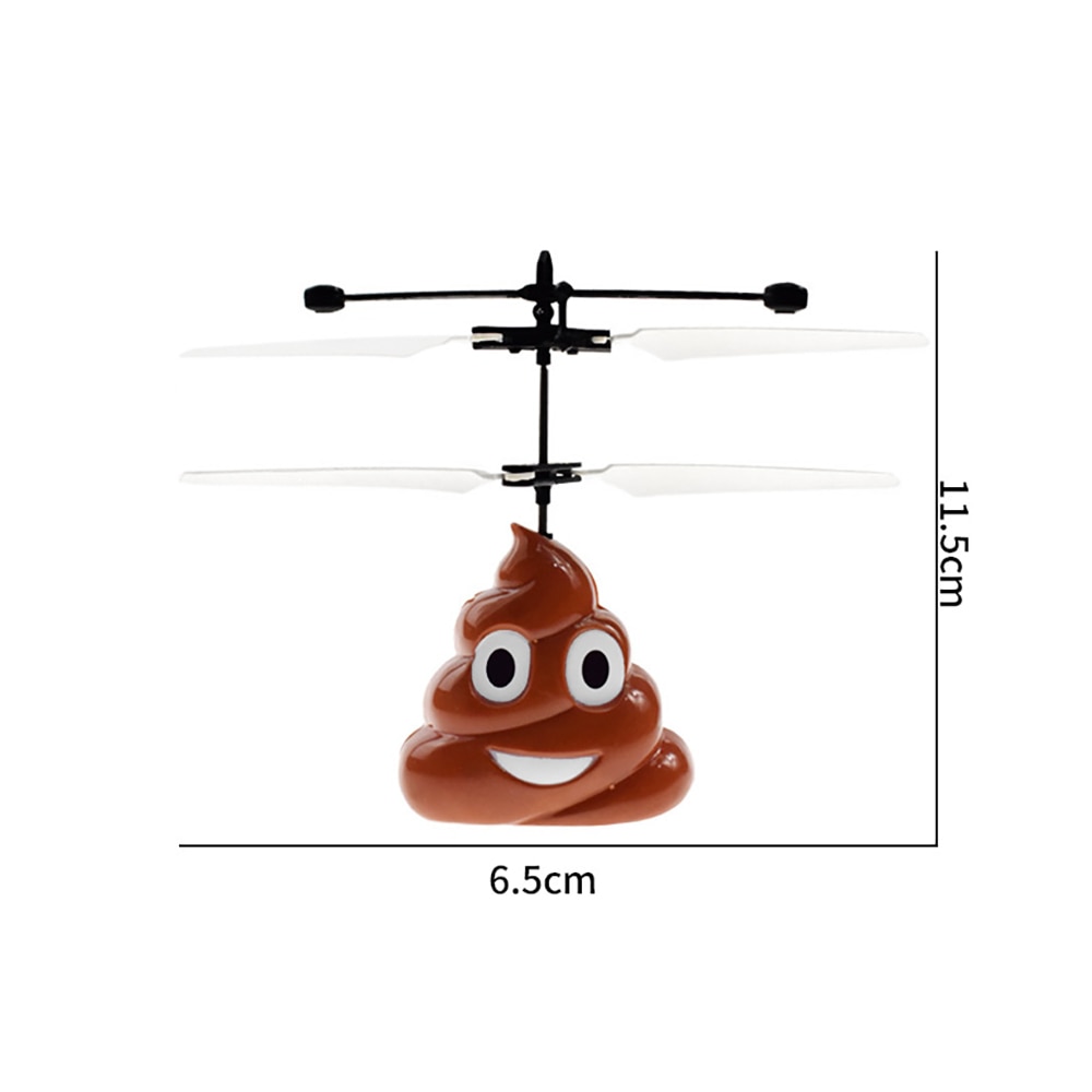 Rechargeable Flying Poop Toy