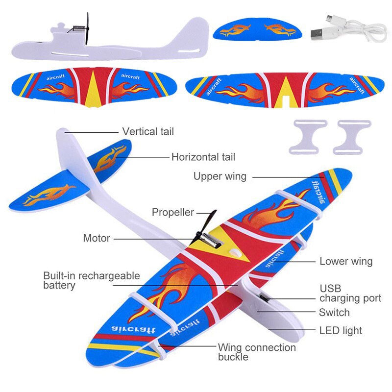 Rechargeable Foam Electric Plane Toy