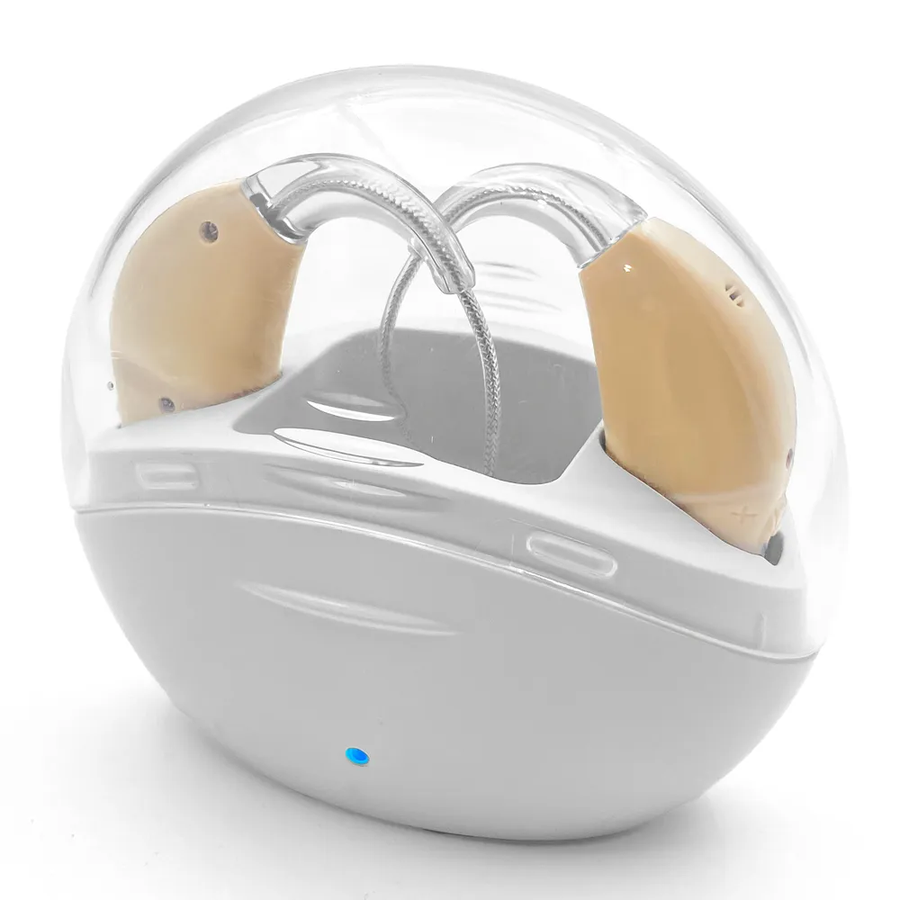 Rechargeable Hearing Aid Wireless Portable BTE Elderly Hearing Aids Magnetic Charging Sound Amplifier Rechargeable Hearing Aid Wireless Portable BTE Elderly Hearing Aids Magnetic Charging Sound Amplifier