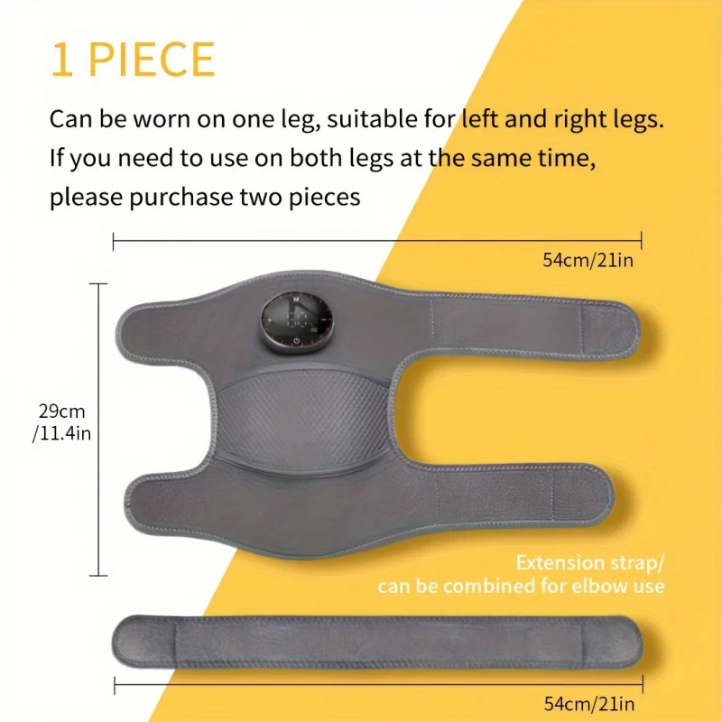 Rechargeable Heated Knee Massager Relieves Shoulder Vibration and Relieves Elbow Pain with Customized Heating Settings