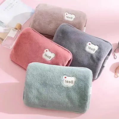 Rechargeable Hot Water Bottle Cute Electric Hand Warmer Reusable Hot Compress Bag Heating Pad Hand Pocket Warmer Rechargeable Hot Water Bottle Cute Electric Hand Warmer Reusable Hot Compress Bag Heating Pad Hand Pocket Warmer