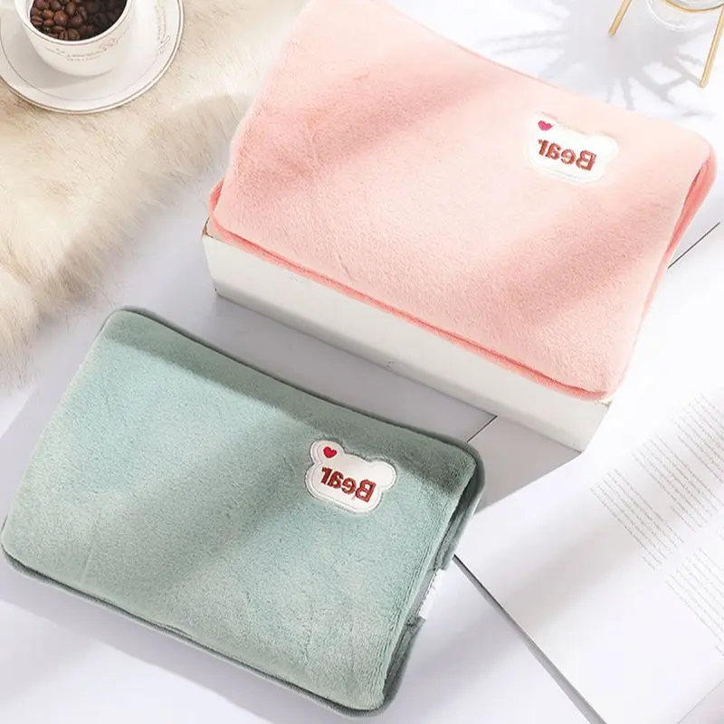 Rechargeable Hot Water Bottle Cute Electric Hand Warmer Reusable Hot Compress Bag Heating Pad Hand Pocket Warmer Rechargeable Hot Water Bottle Cute Electric Hand Warmer Reusable Hot Compress Bag Heating Pad Hand Pocket Warmer