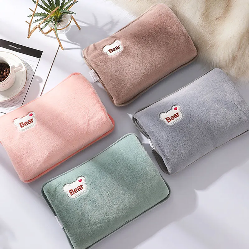 Rechargeable Hot Water Bottle Cute Electric Hand Warmer Reusable Hot Compress Bag Heating Pad Hand Pocket Warmer Rechargeable Hot Water Bottle Cute Electric Hand Warmer Reusable Hot Compress Bag Heating Pad Hand Pocket Warmer