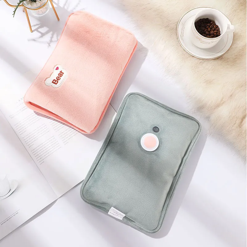 Rechargeable Hot Water Bottle Cute Electric Hand Warmer Reusable Hot Compress Bag Heating Pad Hand Pocket Warmer Rechargeable Hot Water Bottle Cute Electric Hand Warmer Reusable Hot Compress Bag Heating Pad Hand Pocket Warmer