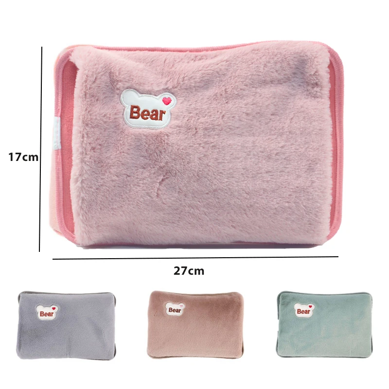 Rechargeable Hot Water Bottle Cute Electric Hand Warmer Reusable Hot Compress Bag Heating Pad Hand Pocket Warmer Rechargeable Hot Water Bottle Cute Electric Hand Warmer Reusable Hot Compress Bag Heating Pad Hand Pocket Warmer