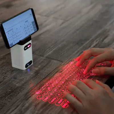 Rechargeable Laser Keyboard Projector Bluetooth Device Rechargeable Laser Keyboard Projector Bluetooth Device