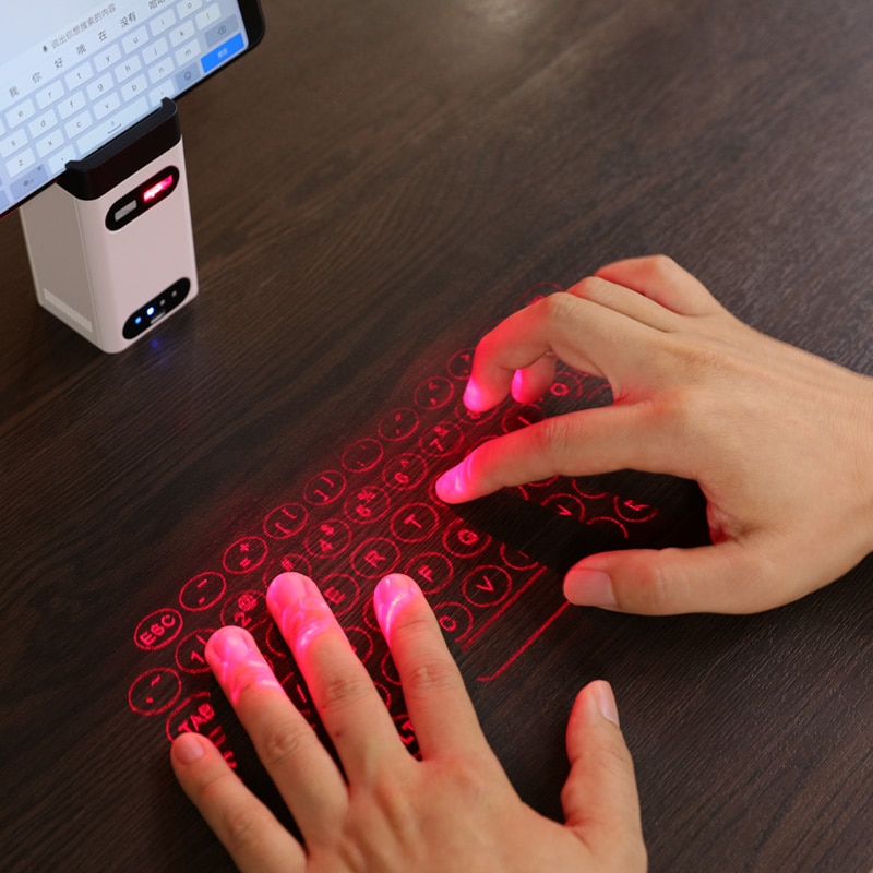 Rechargeable Laser Keyboard Projector Bluetooth Device Rechargeable Laser Keyboard Projector Bluetooth Device