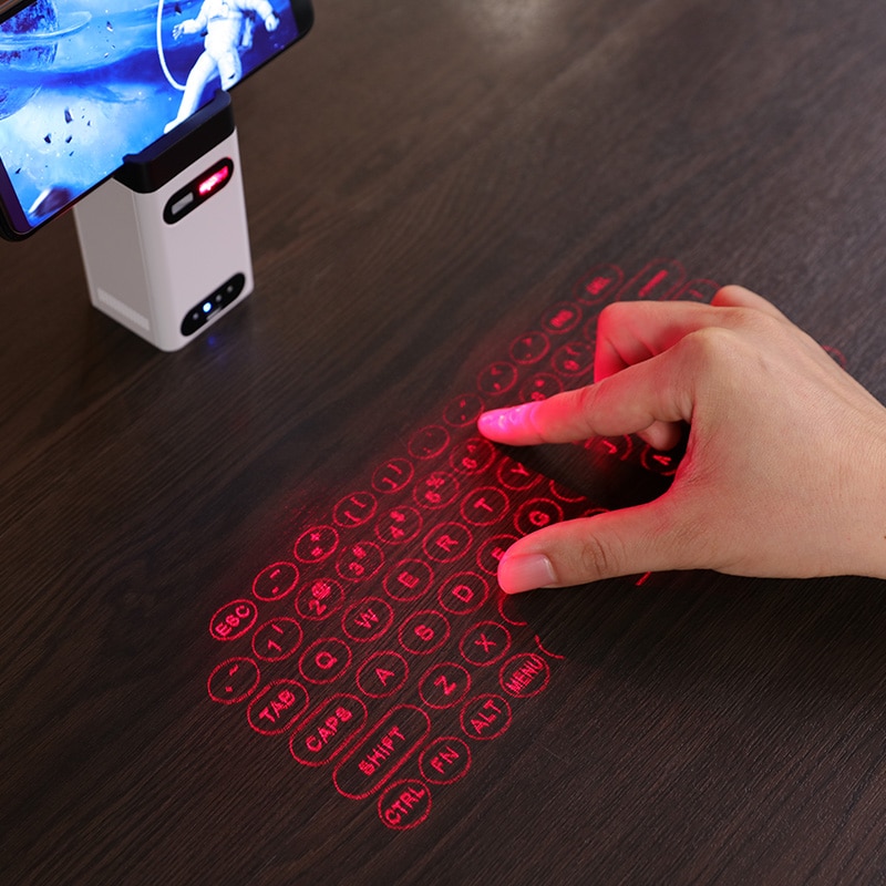 Rechargeable Laser Keyboard Projector Bluetooth Device Rechargeable Laser Keyboard Projector Bluetooth Device