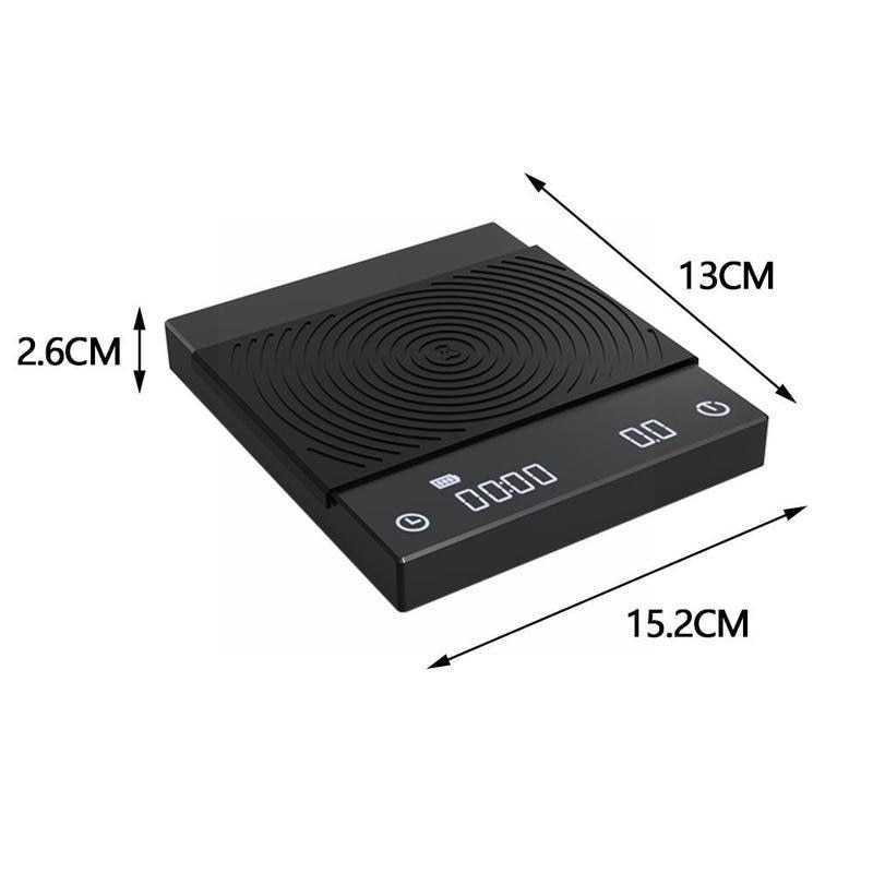 Rechargeable LED Display Espresso Scale