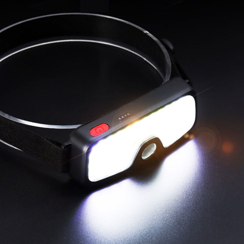 Rechargeable LED Head Lamp ABS Plastic IPX5 Waterproof Head Torch Light Super Bright COB Headlamp Rechargeable LED Head Lamp ABS Plastic IPX5 Waterproof Head Torch Light Super Bright COB Headlamp