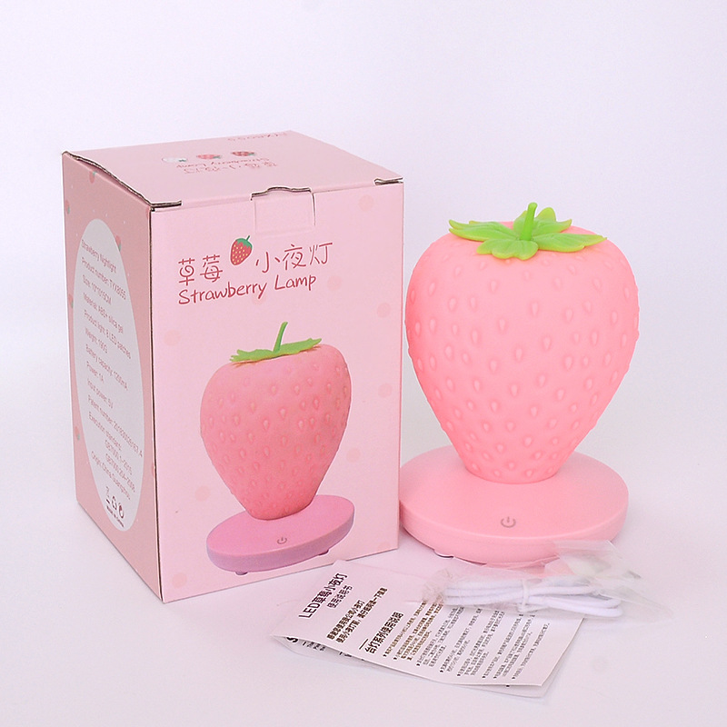 Rechargeable LED Strawberry Night Light Rechargeable LED Strawberry Night Light