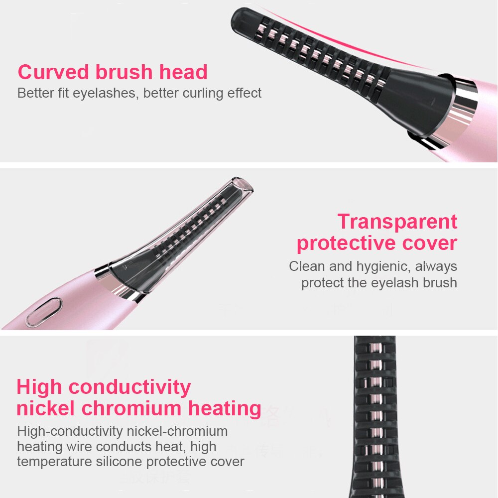 Rechargeable Mini Heated Electric Lash Curler Rechargeable Mini Heated Electric Lash Curler