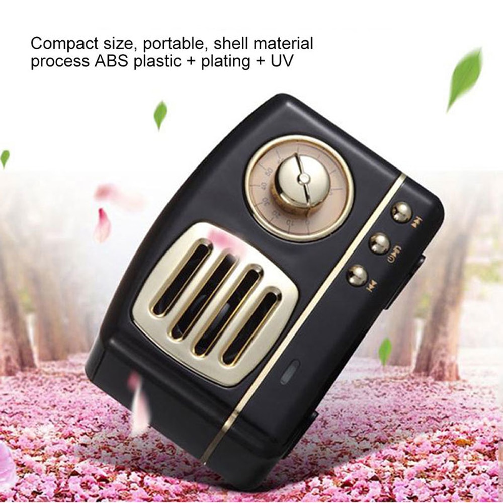 Rechargeable Mini Retro Radio Bluetooth Speaker Device Rechargeable Mini Retro Radio Bluetooth Speaker Device