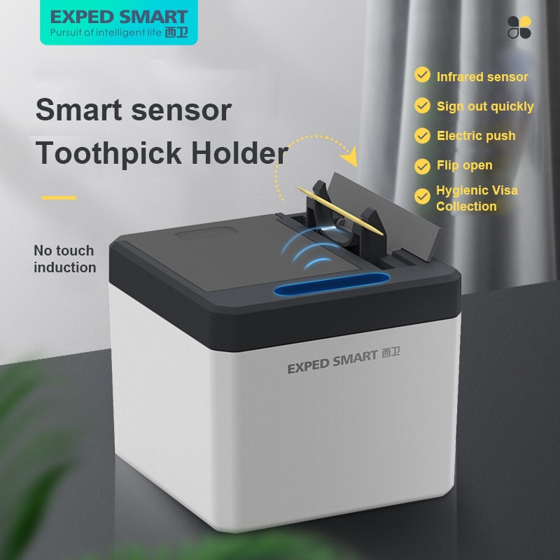 Rechargeable Motion Sensor Automatic Toothpick Holder Rechargeable Motion Sensor Automatic Toothpick Holder