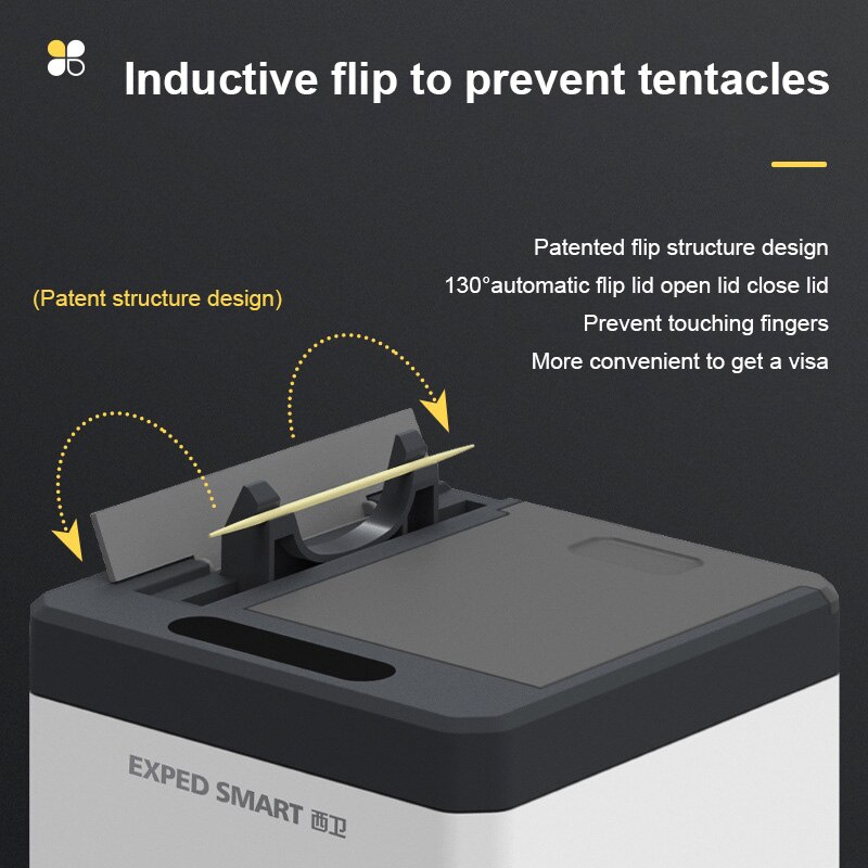 Rechargeable Motion Sensor Automatic Toothpick Holder Rechargeable Motion Sensor Automatic Toothpick Holder