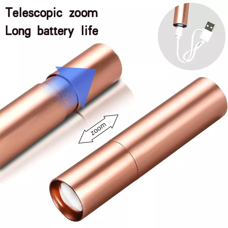 Rechargeable Multi Purpose Mini LED Flashlight