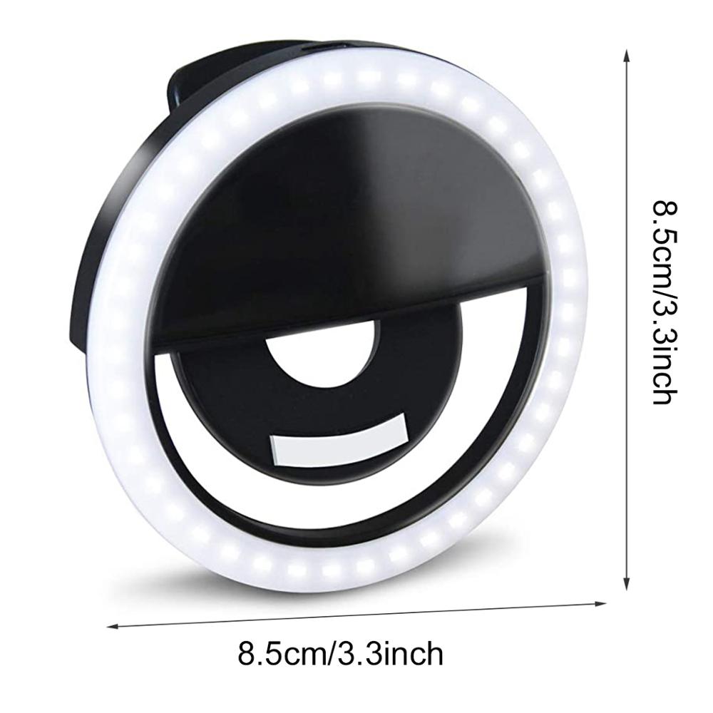 Rechargeable Phone Selfie Light Mini LED Ring Rechargeable Phone Selfie Light Mini LED Ring