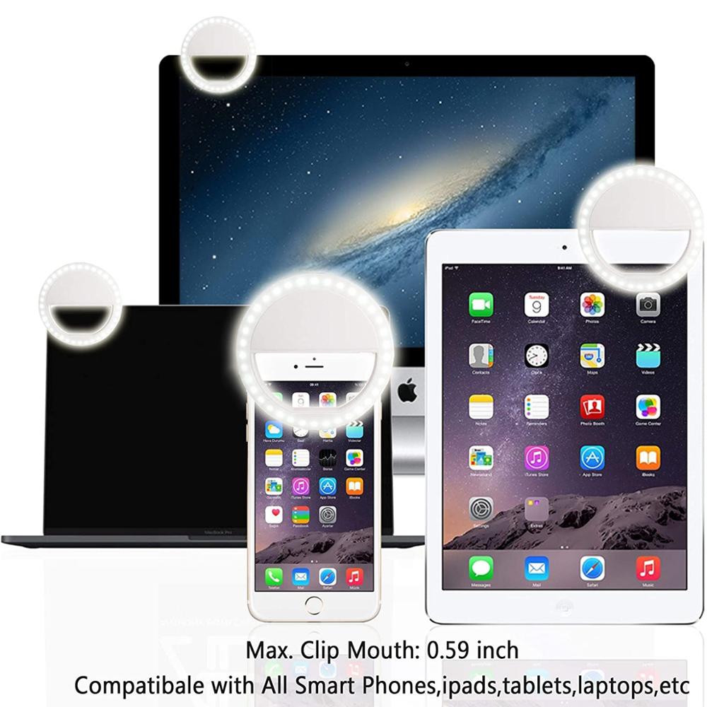 Rechargeable Phone Selfie Light Mini LED Ring Rechargeable Phone Selfie Light Mini LED Ring