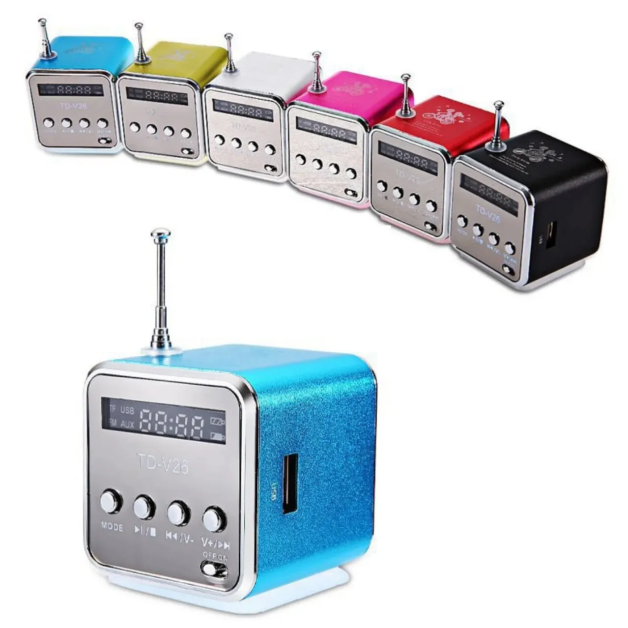 Rechargeable Portable Radio FM Portable Mini Radio with Bluetooth Rechargeable Portable Radio FM Portable Mini Radio with Bluetooth