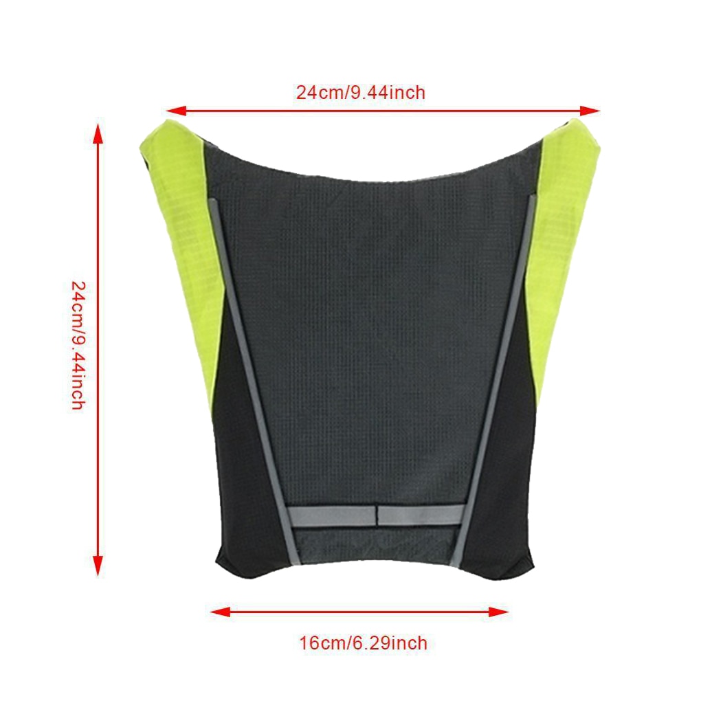 Rechargeable Remote Control Reflective Bike Vest with Signal Rechargeable Remote Control Reflective Bike Vest with Signal