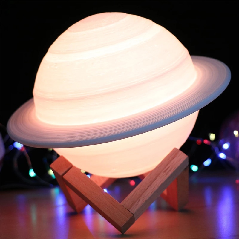 Rechargeable Saturn Lamp Night Light