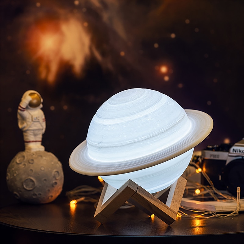 Rechargeable Saturn Lamp Night Light