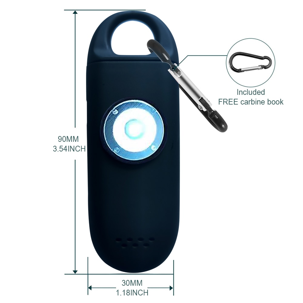 Rechargeable Self Defense Personal Alarm Keychain