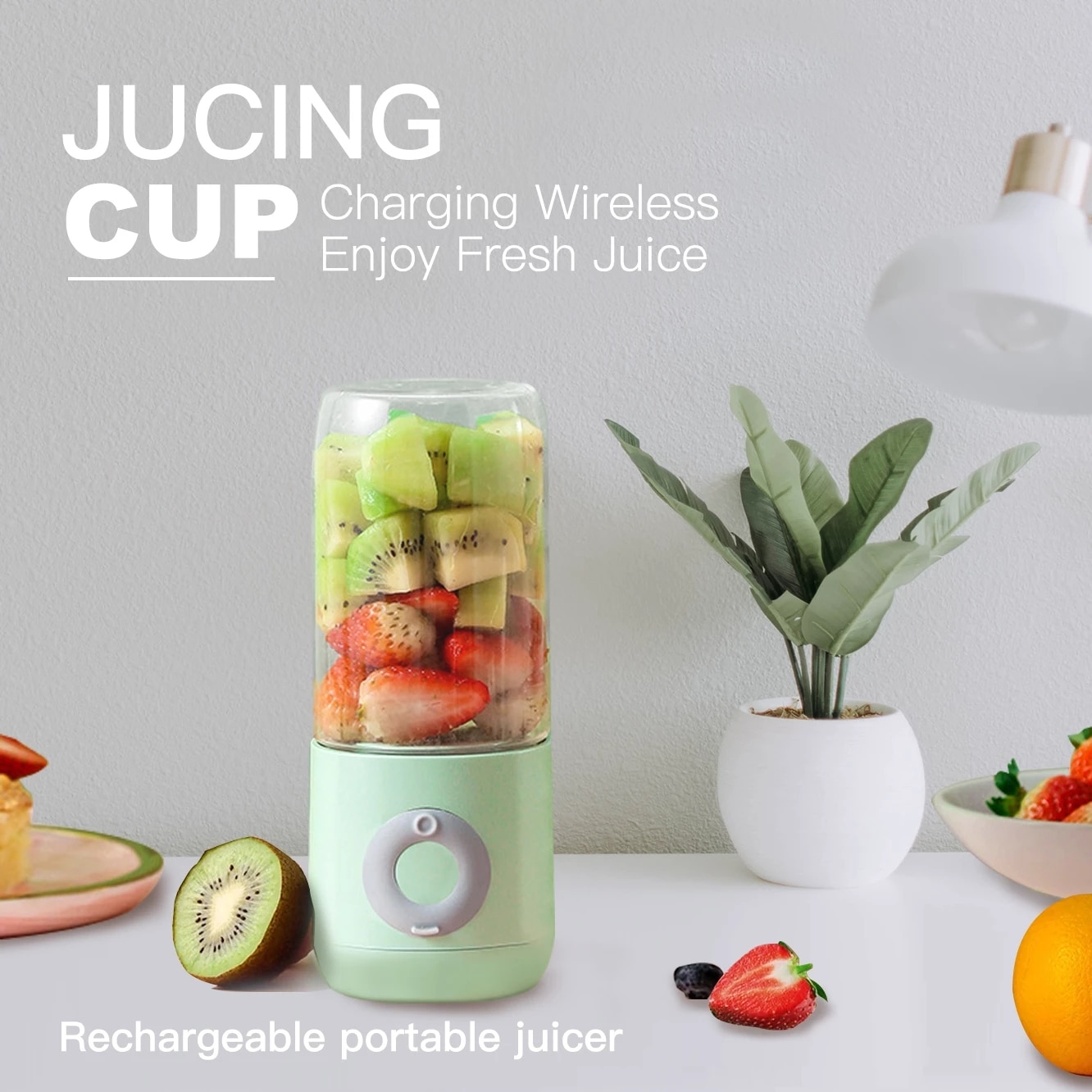 Rechargeable Small Electric Juicer Portable Blender