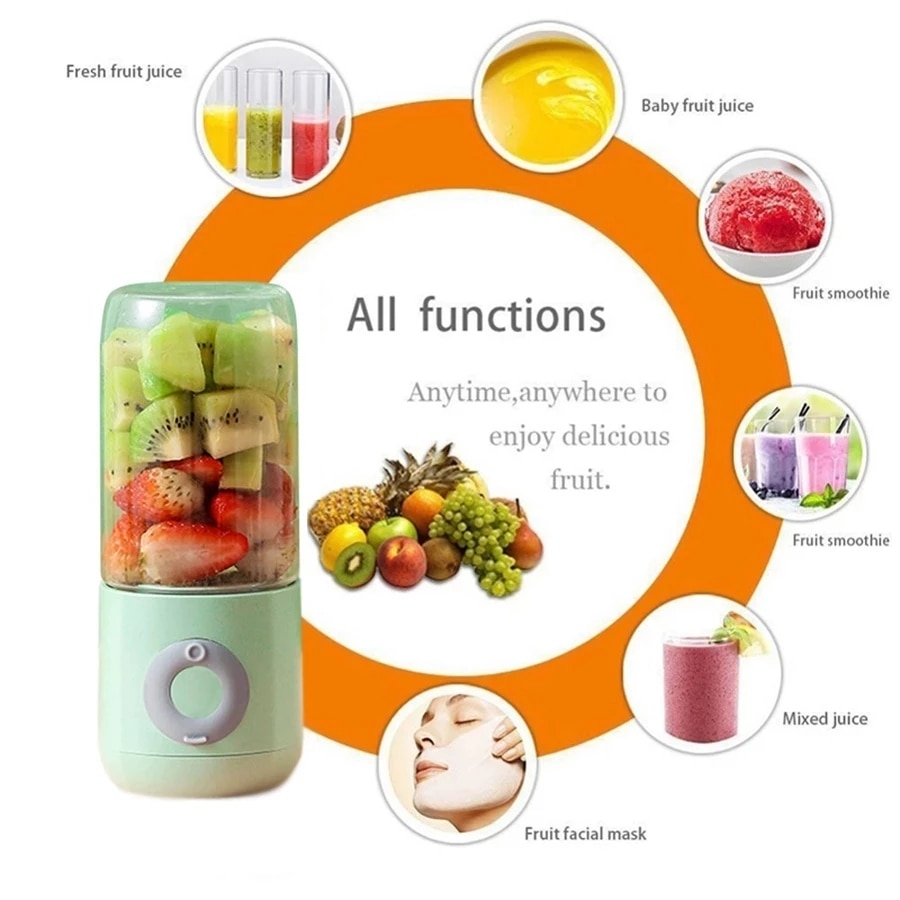 Rechargeable Small Electric Juicer Portable Blender