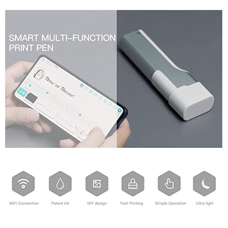 Rechargeable Smart Handheld Printer Pen Rechargeable Smart Handheld Printer Pen
