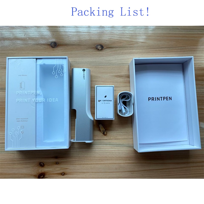 Rechargeable Smart Handheld Printer Pen Rechargeable Smart Handheld Printer Pen
