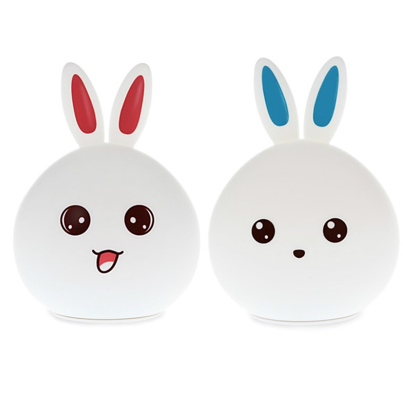 Rechargeable Soft LED Rabbit Night Light Rechargeable Soft LED Rabbit Night Light