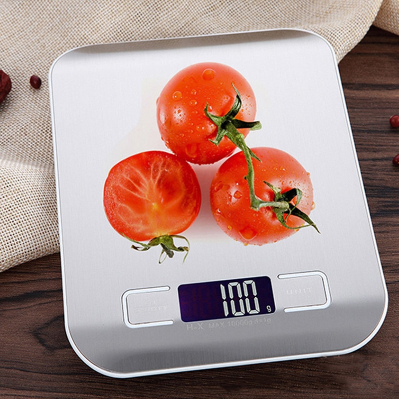 Rechargeable Stainless Steel Electronic Scales Kitchen Home Food Weighing Baking Rechargeable Stainless Steel Electronic Scales Kitchen Home Food Weighing Baking