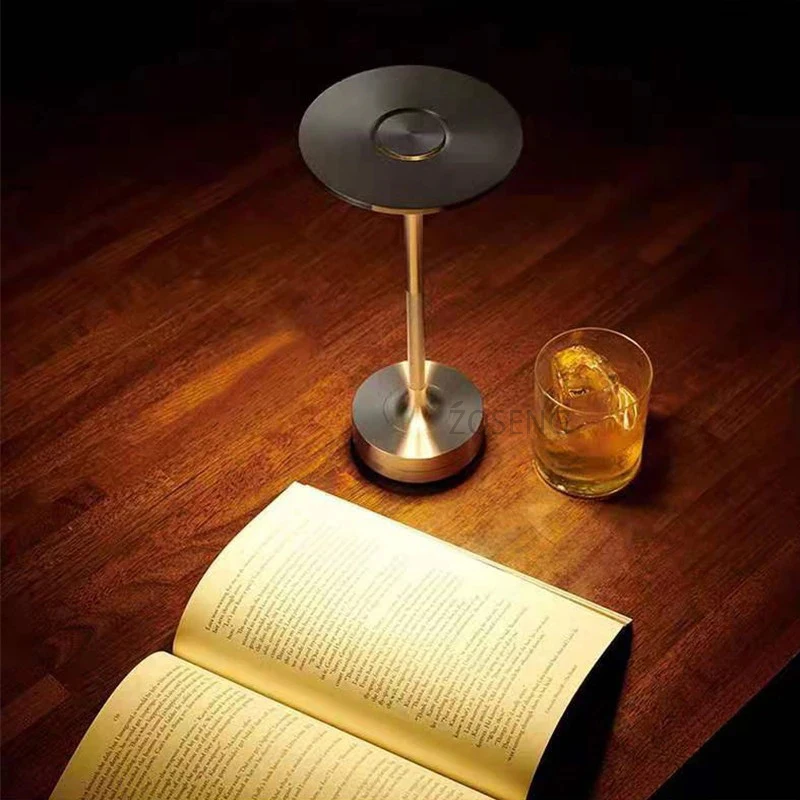 Rechargeable Table Lamp LED Touch Sensor Desktop Night Light Wireless Reading Lamp for Restaurant Hotel Bar Bedroom Rechargeable Table Lamp LED Touch Sensor Desktop Night Light Wireless Reading Lamp for Restaurant Hotel Bar Bedroom