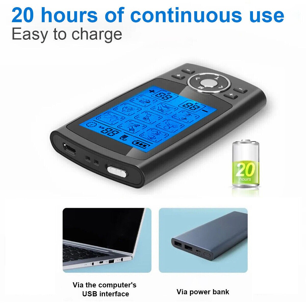 Rechargeable Tens Muscle Stimulator 36 Mode Electric EMS Acupuncture Body Massage Digital Therapy Slimming Machine Rechargeable Tens Muscle Stimulator 36 Mode Electric EMS Acupuncture Body Massage Digital Therapy Slimming Machine