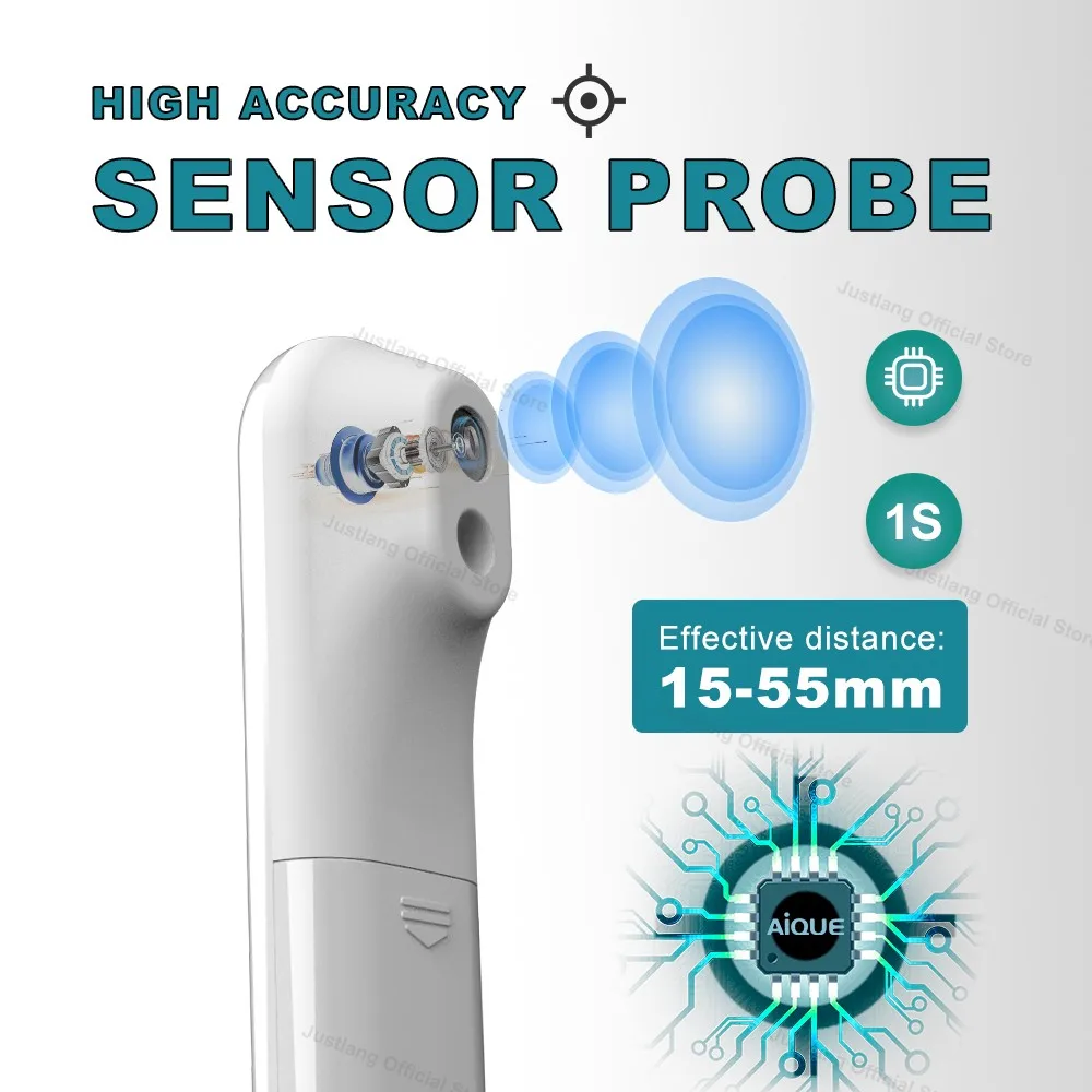 Rechargeable Thermometer LED Forehead Digital Infrared Medical Thermometer Body Temperature Fever for Baby Adult