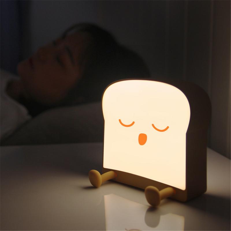 Rechargeable Toast Lamp Phone Holder