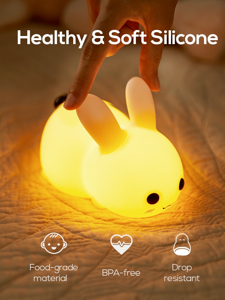 Rechargeable Touch Bunny Night Light Rechargeable Touch Bunny Night Light