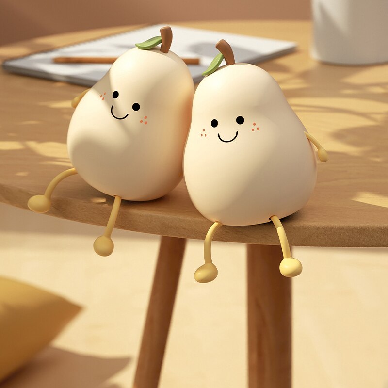 Rechargeable Touch Pear Night Light Rechargeable Touch Pear Night Light