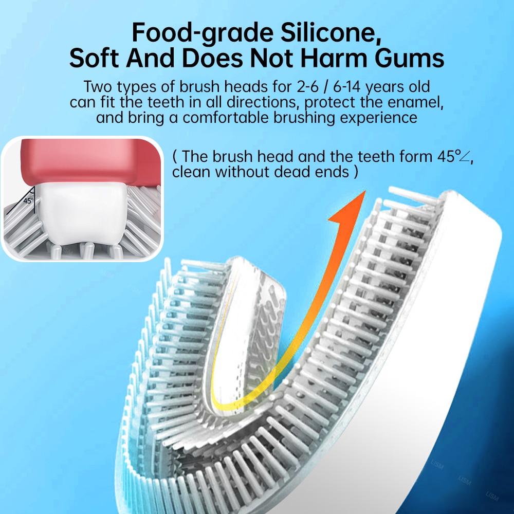 Rechargeable Ultrasonic Kids 360 Toothbrush