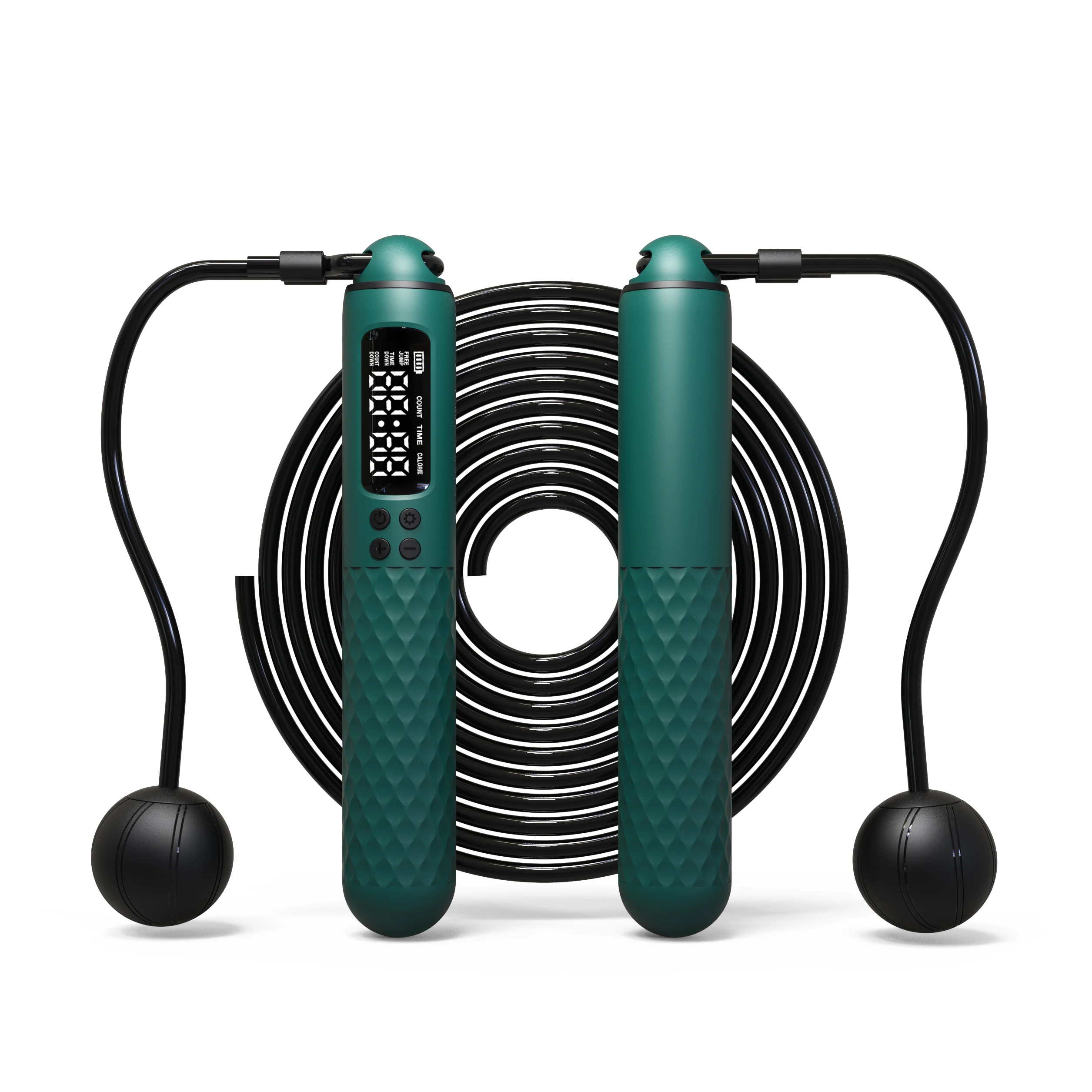 Rechargeable USB Electronic Technology Jump Rope Wire Rope Adjustable Jump Rope Trainer Digital Wireless Calorie Counter Rechargeable USB Electronic Technology Jump Rope Wire Rope Adjustable Jump Rope Trainer Digital Wireless Calorie Counter