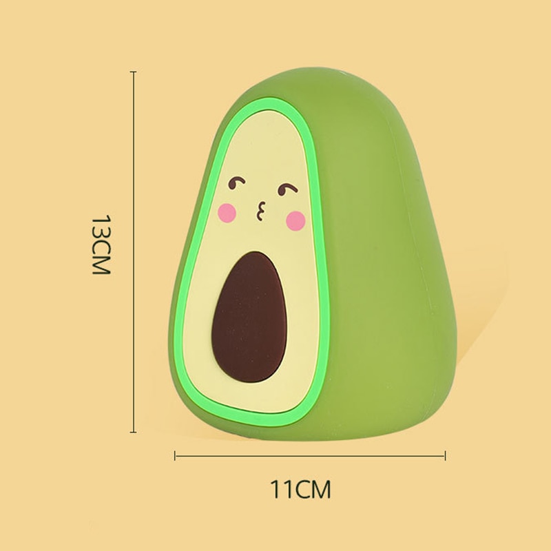 Rechargeable Voice Control Silicone Avocado Lamp Rechargeable Voice Control Silicone Avocado Lamp