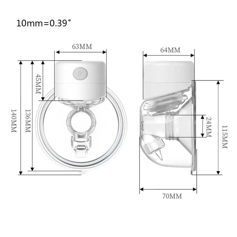 Rechargeable Wearable Electric Breast Pump Rechargeable Wearable Electric Breast Pump