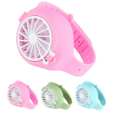 Rechargeable Wearable Fan Watch Rechargeable Wearable Fan Watch