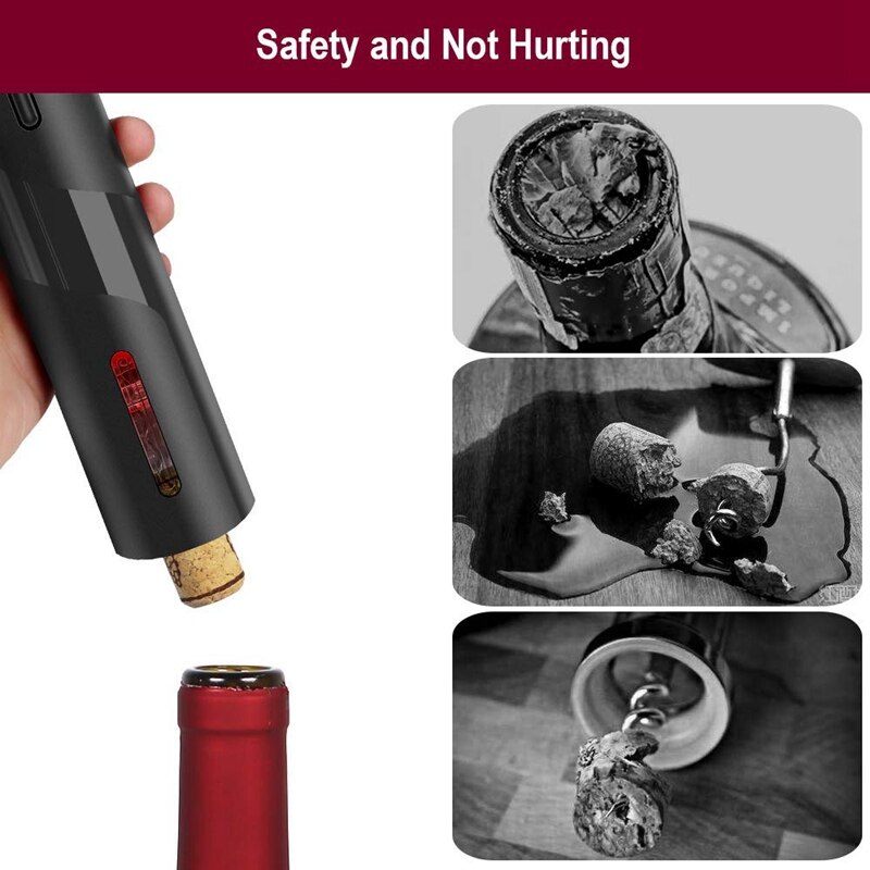 Rechargeable Wine Opener with USB Cable Rechargeable Wine Opener with USB Cable