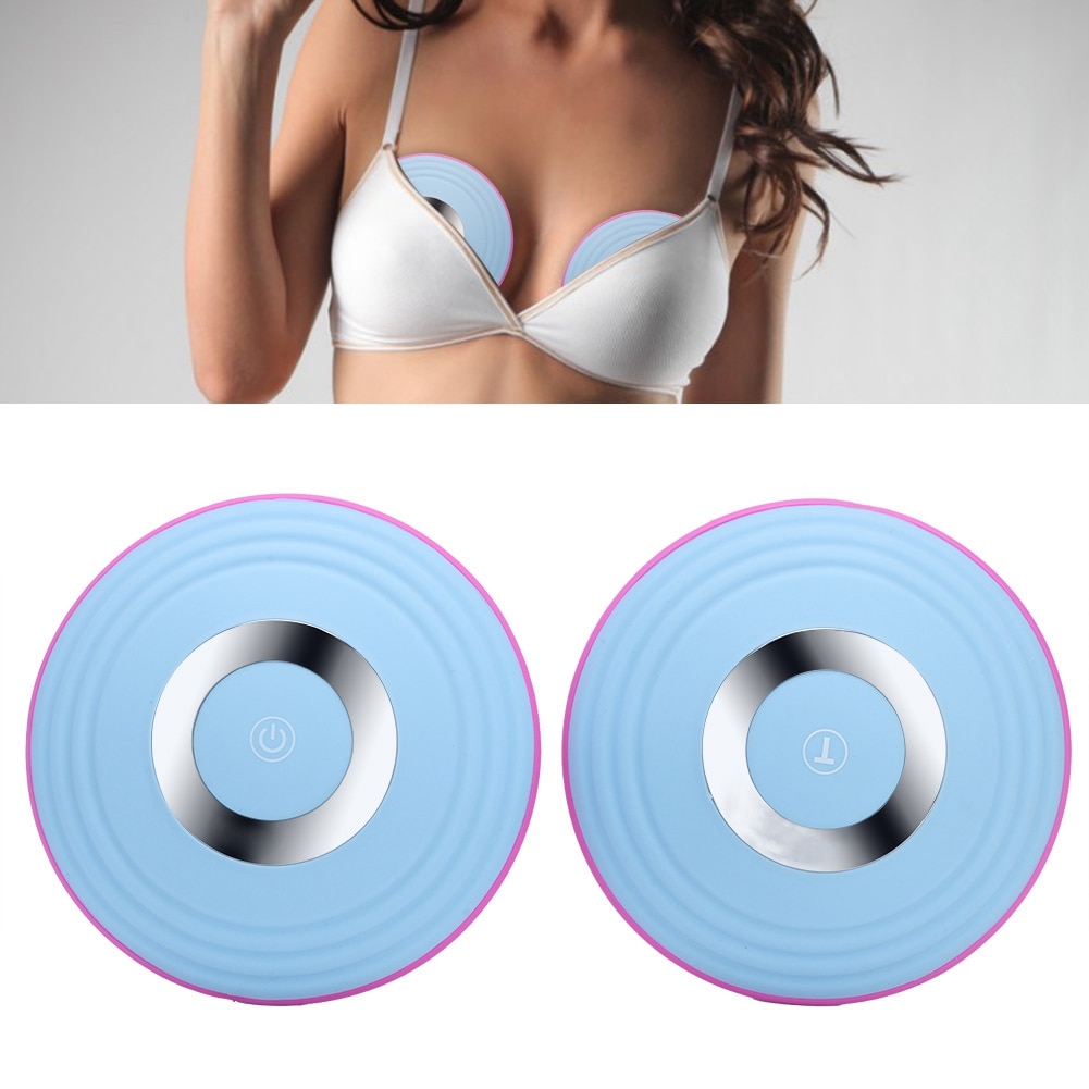 Rechargeable Wireless Electric Breast Massager Enlarger (2 pcs)