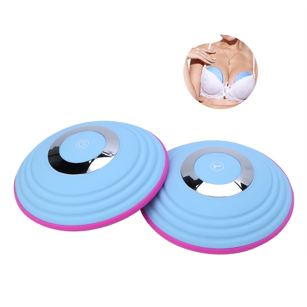Rechargeable Wireless Electric Breast Massager Enlarger (2 pcs)
